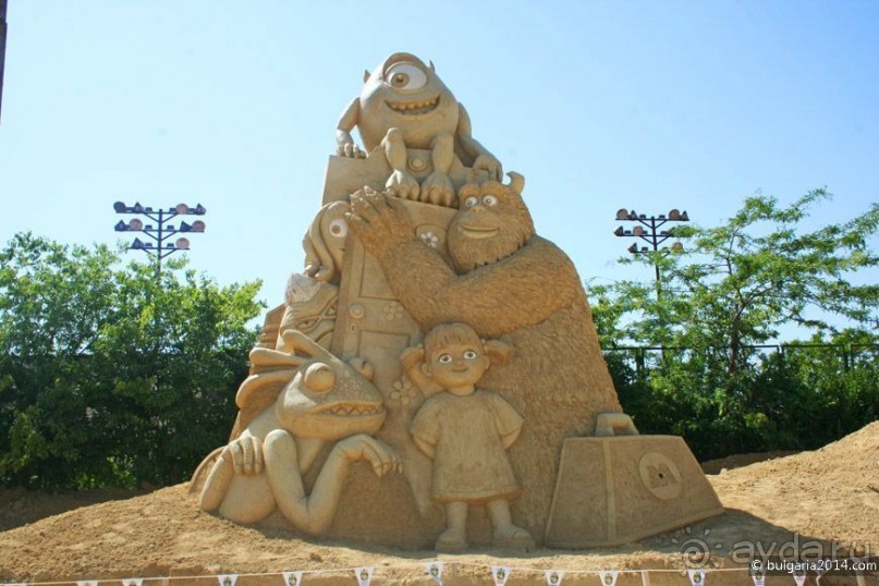 Альбом отзыва "Фестиваль песчаных скульптур Бургас"