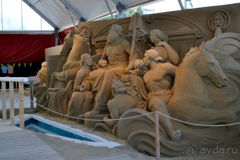 Фестиваль песчаных скульптур Бургас