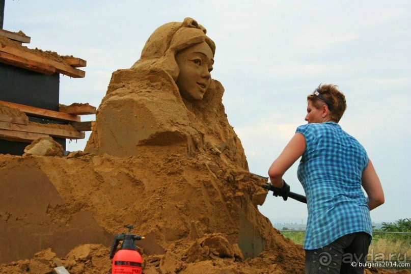 Фестиваль песчаных скульптур Бургас