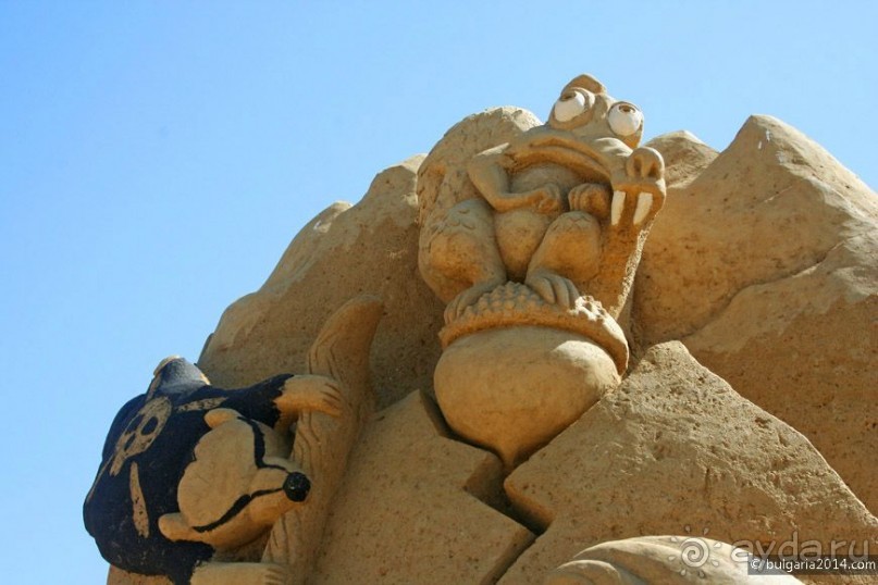 Фестиваль песчаных скульптур Бургас