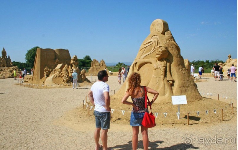Фестиваль песчаных скульптур Бургас