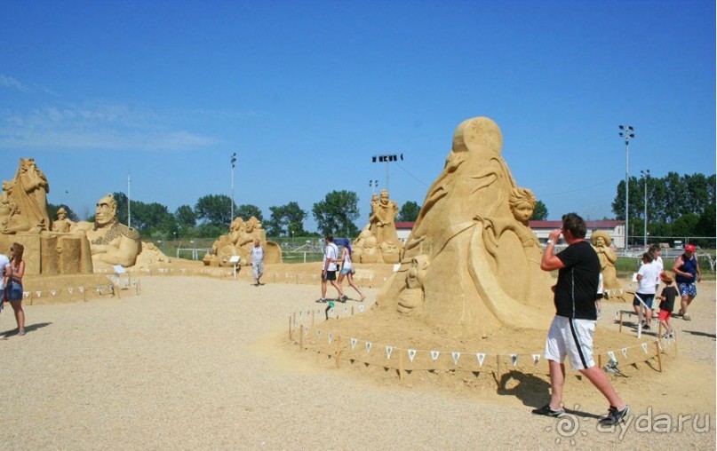 Фестиваль песчаных скульптур Бургас