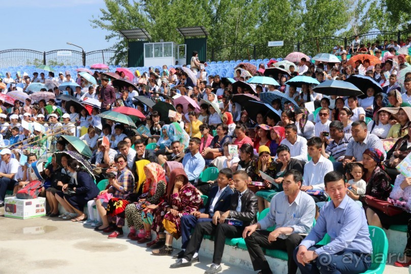 Народ встретил своего сына