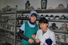Возрождая славу самаркандского фарфора