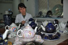 Возрождая славу самаркандского фарфора