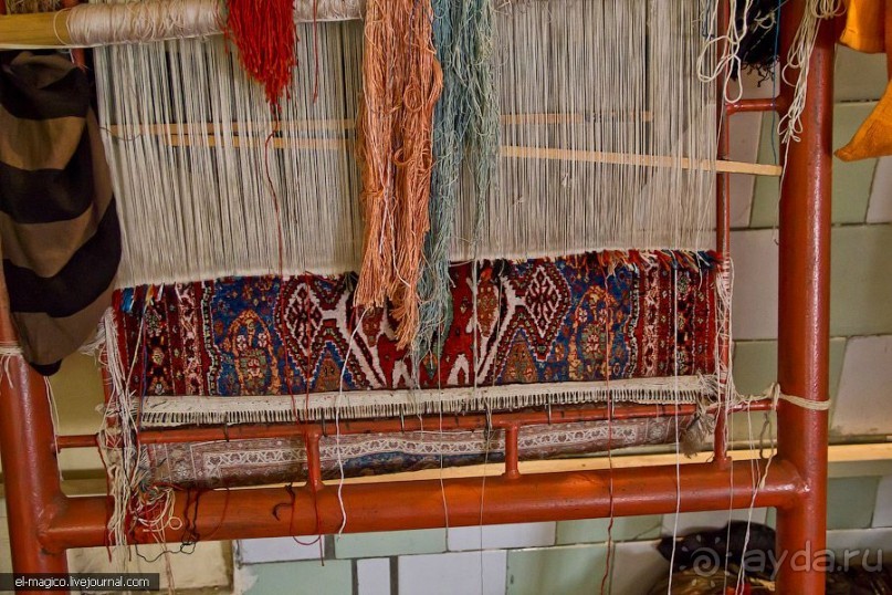 Притяжение шелковых ковров