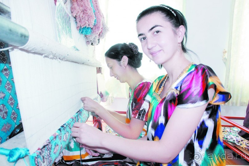 Притяжение шелковых ковров