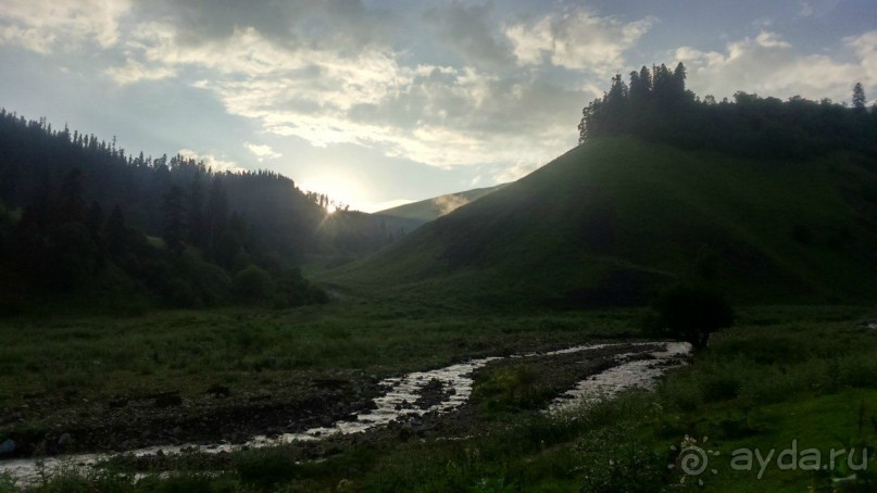 Летний пеший поход по Западному Кавказу (30 июля – 10 августа 2016 г.) Часть 1.