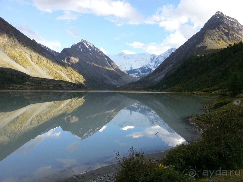 Фото А. БабенкоАккемское озеро во всей своей красе. Фото А. Бабенко
