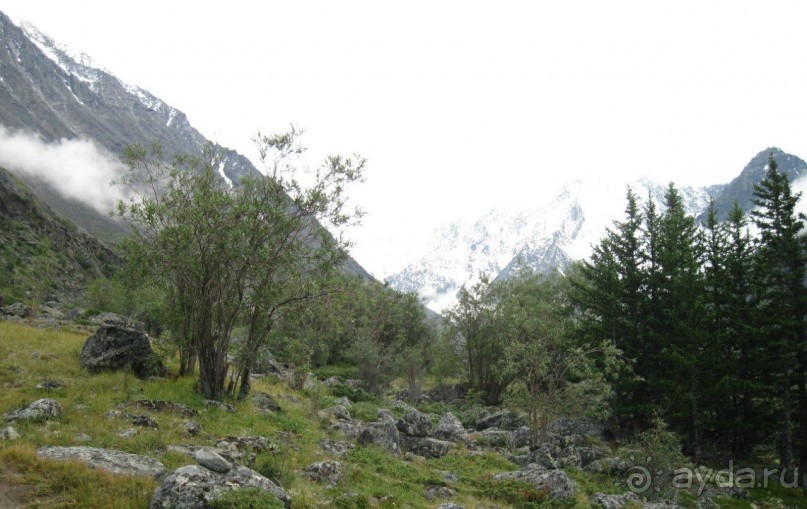 Пеший туристический поход в Центральный Алтай (Аккемское озеро)