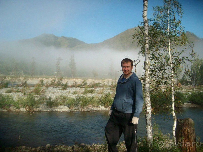 Рассвет в поселке Тюнгур