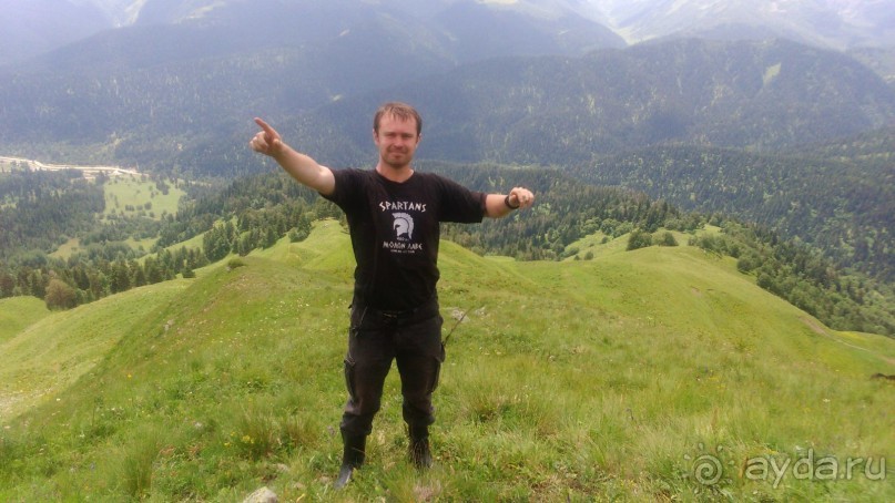 Летний пеший поход по Западному Кавказу (30 июля – 10 августа 2016 г.) Часть 2.