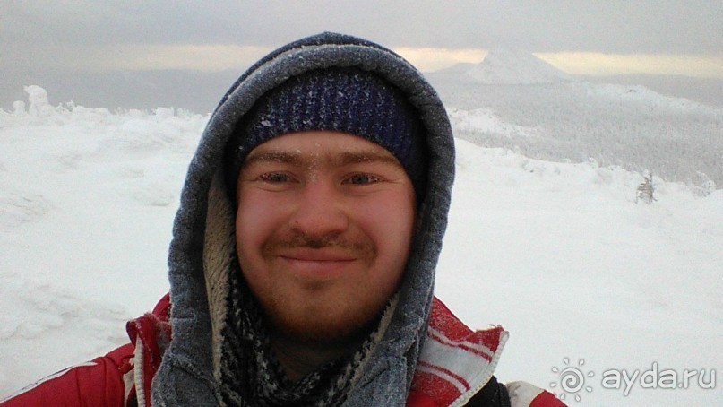 На вершине горы "Круглица". Температуры воздуха ниже 30 С.