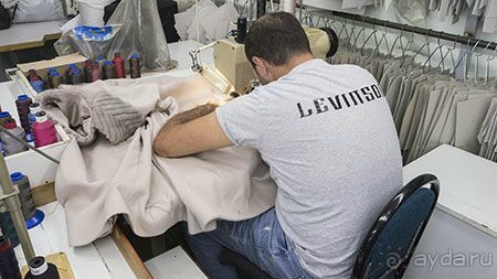 Фабрика LEVINSON, изделия из кожи и меха в Стамбуле