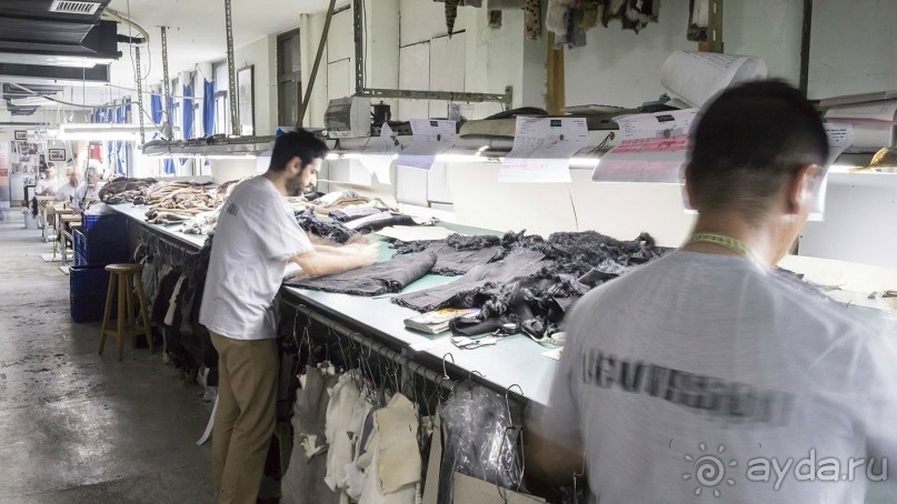 Фабрика LEVINSON, изделия из кожи и меха в Стамбуле