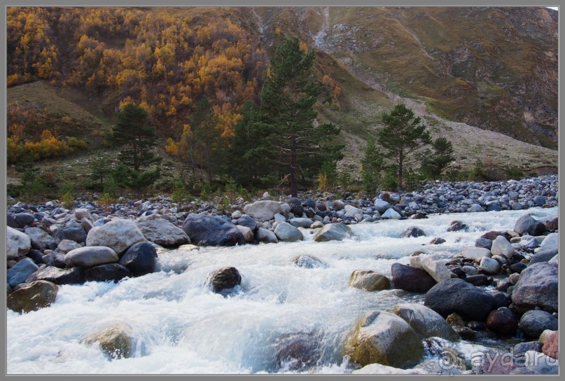 Осеннее Приэльбрусье.