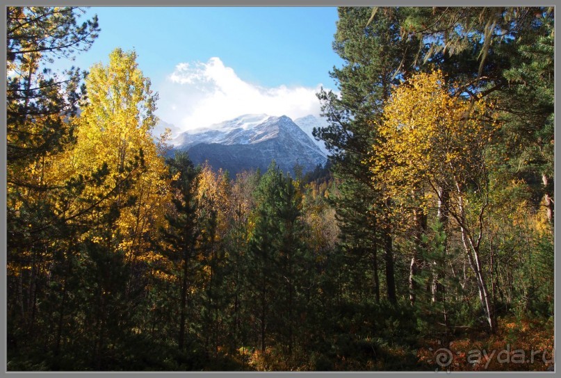 Осеннее Приэльбрусье.