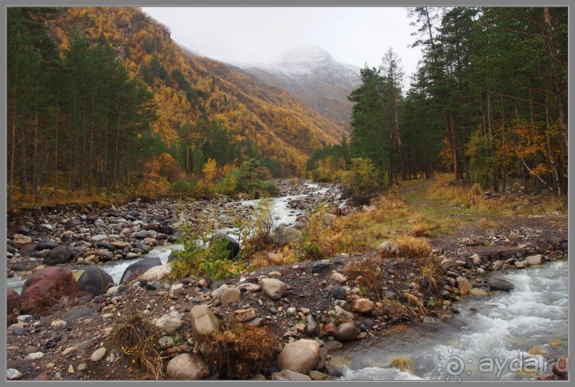 Осеннее Приэльбрусье.