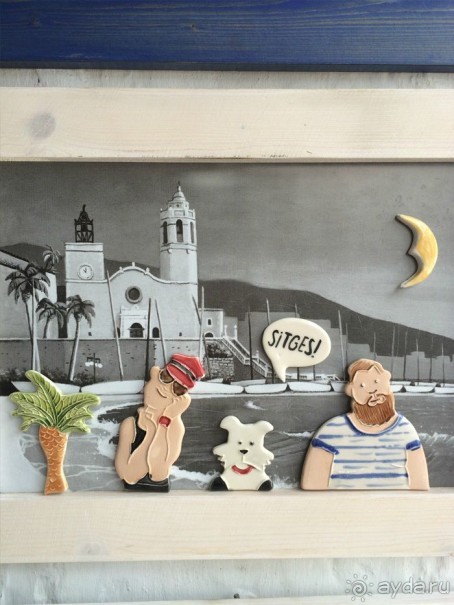 Барселона, Барселонетта, Бадалона и Ситжес с ребенком в мае