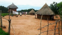Замбия. Африка. Деревушка Лузито. 