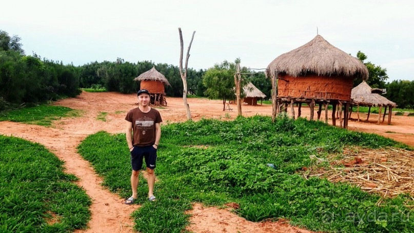 Замбия. Африка. Деревушка Лузито. 