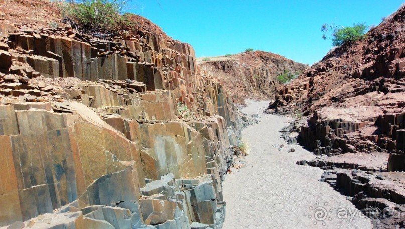 Альбом отзыва "Намибия. Африка. Долина органных труб."