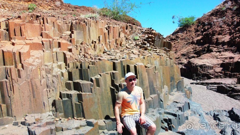 Намибия. Африка. Долина органных труб.