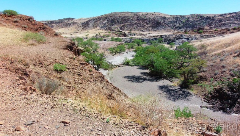 Намибия. Африка. Долина органных труб.