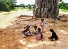 Африка, Замбия. Дети. 