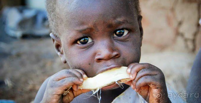 Африка, Замбия. Дети. 