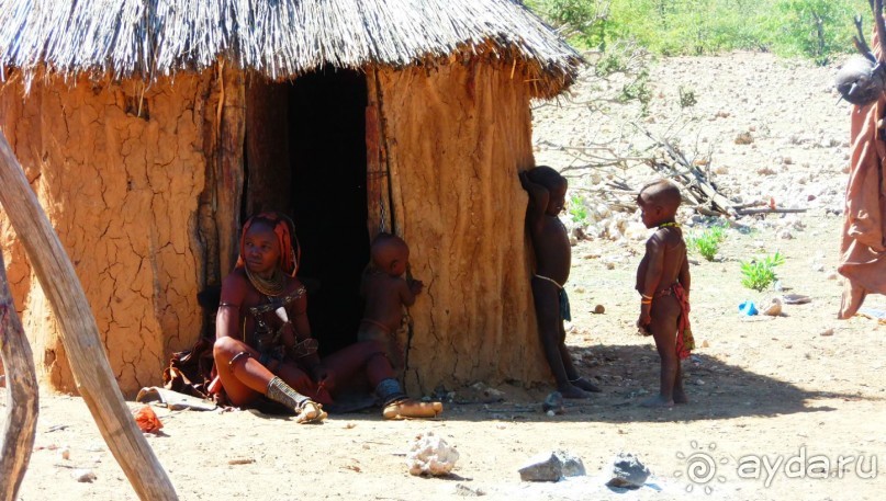 Намибия. Африка. Народ Химба.