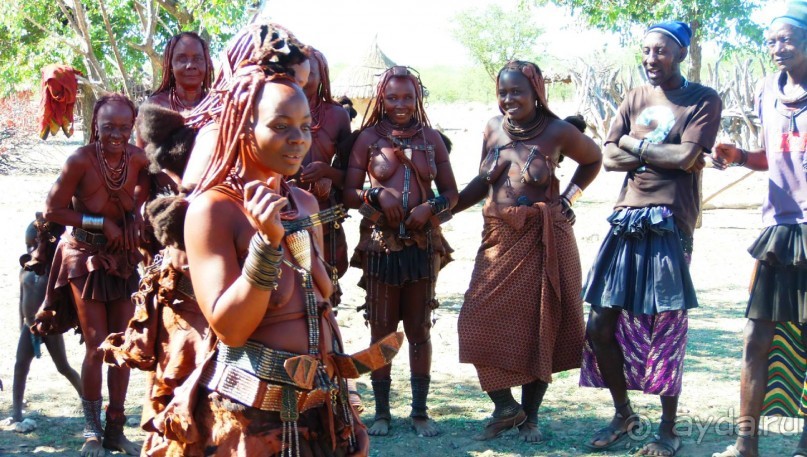 Намибия. Африка. Народ Химба.