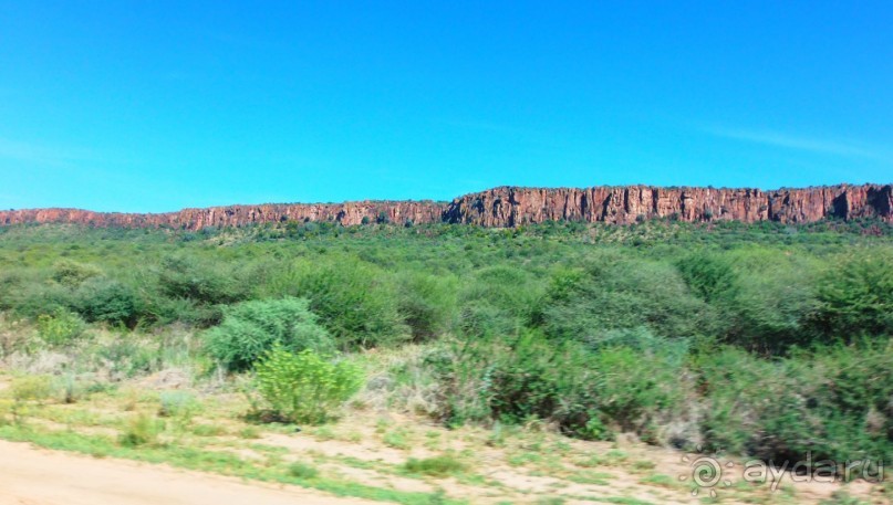 Намибия. Африка. Горное плато Уотерберг.