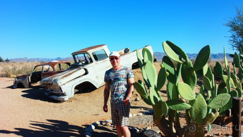 Намибия. Африка. Дикая деревня.