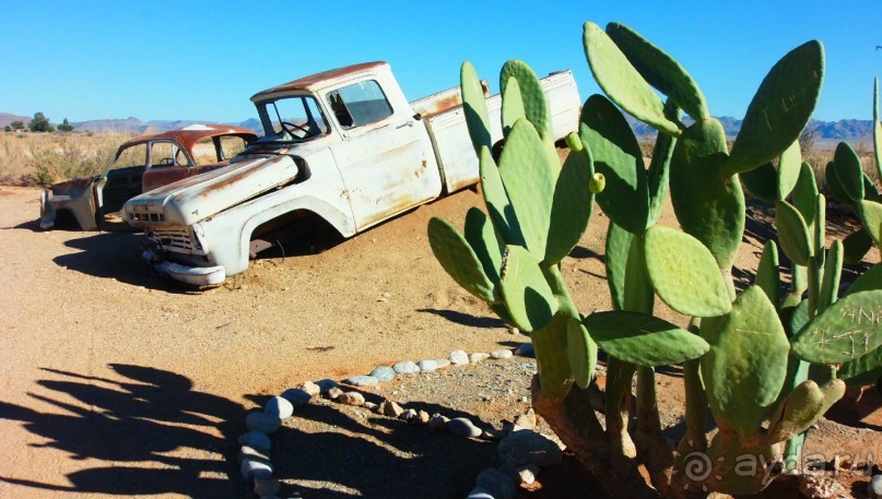 Намибия. Африка. Дикая деревня.