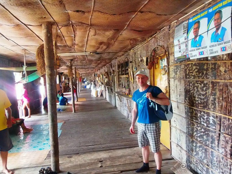 Малайзия. Остров Борнео. В гостях у племени Ибан!