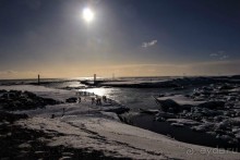 Исландия. Ледниковая лагуна.