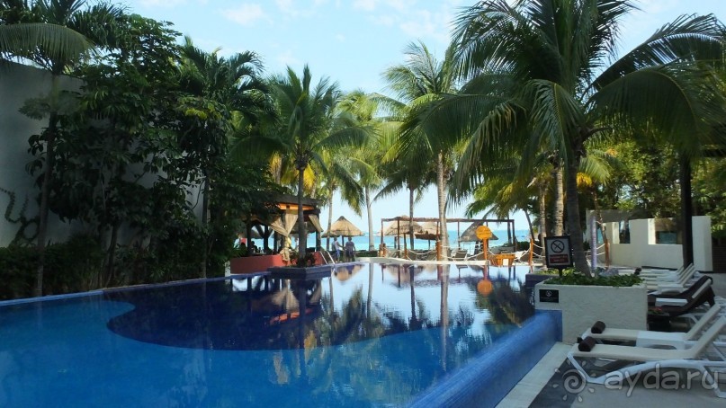 Один из лучших пляжей отельной зоны