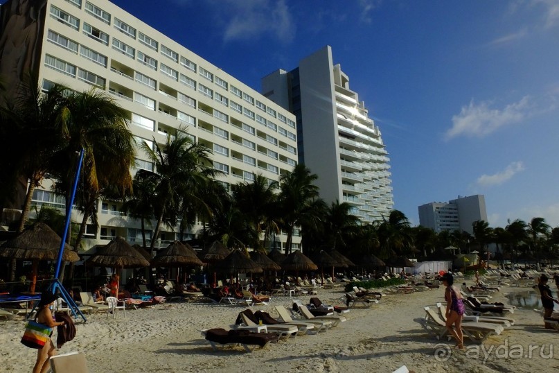 Один из лучших пляжей отельной зоны