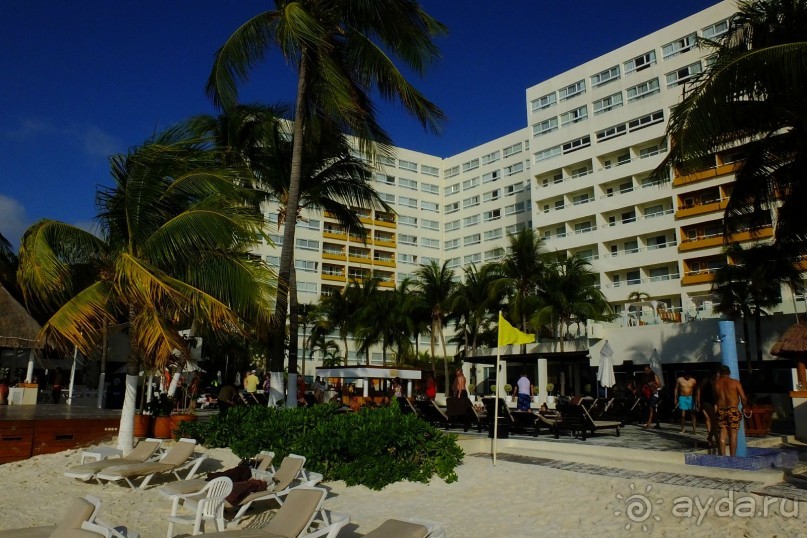 Один из лучших пляжей отельной зоны