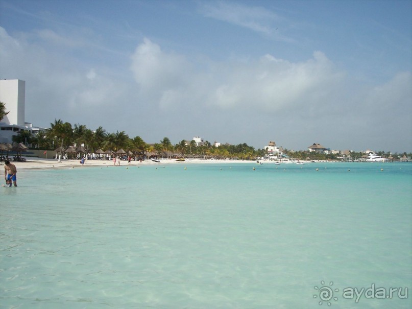 Один из лучших пляжей отельной зоны