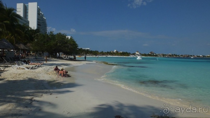 Один из лучших пляжей отельной зоны