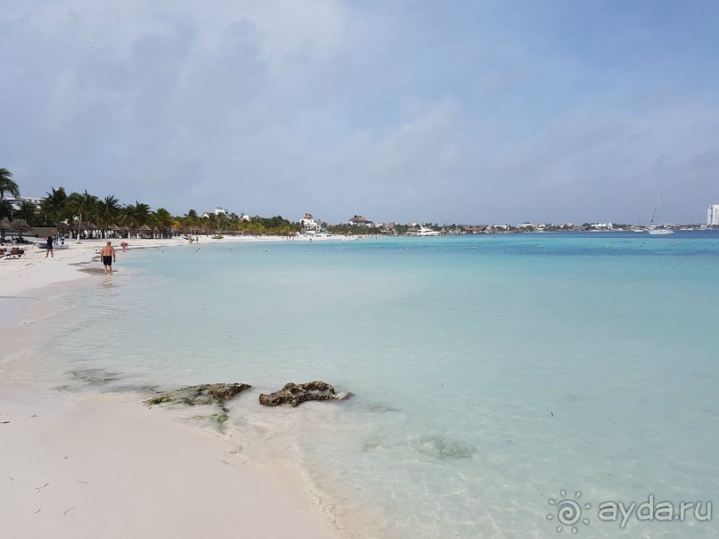 Один из лучших пляжей отельной зоны