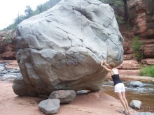 Slide Rock. Ежевика и яблоки.