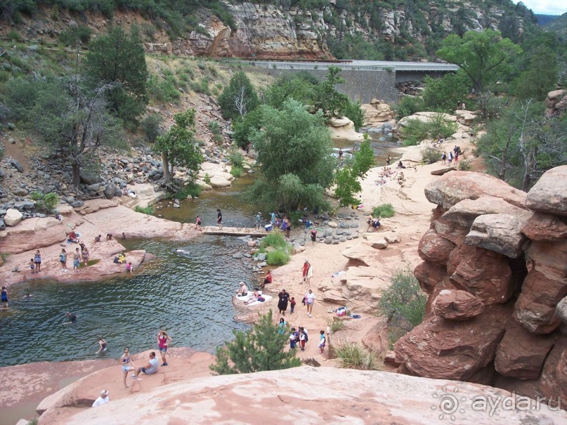 Slide Rock. Ежевика и яблоки.