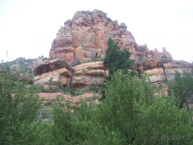 Slide Rock. Ежевика и яблоки.