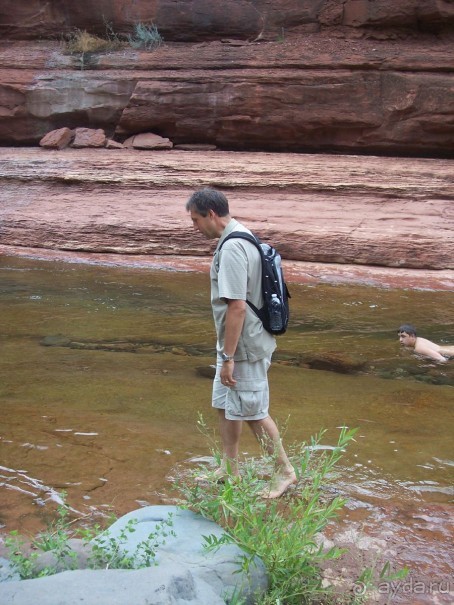 Slide Rock. Ежевика и яблоки.