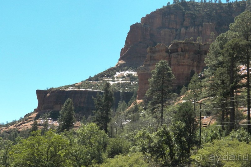 Slide Rock. Ежевика и яблоки.
