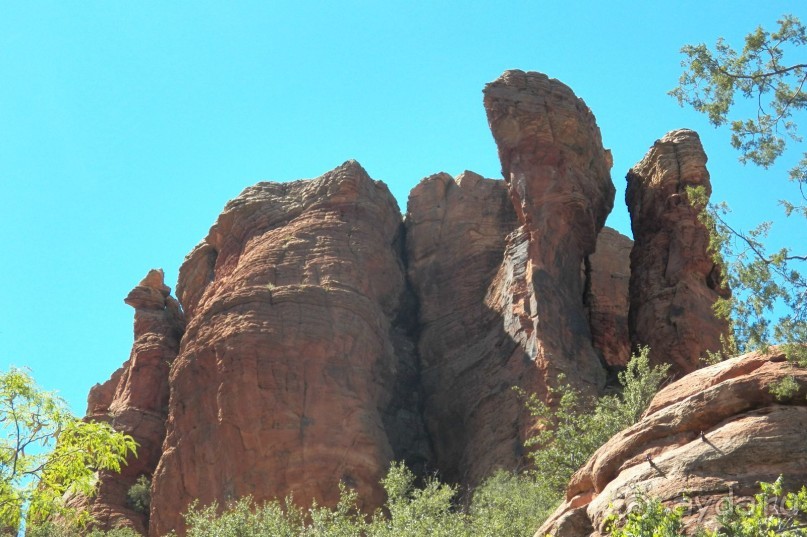 Slide Rock. Ежевика и яблоки.