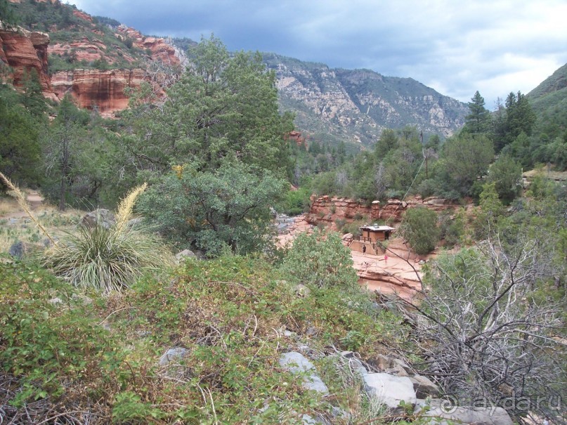Slide Rock. Ежевика и яблоки.